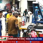 যশোরে যানজট নিরসনে  অ্যাকশনে ট্রাফিক পুলিশ